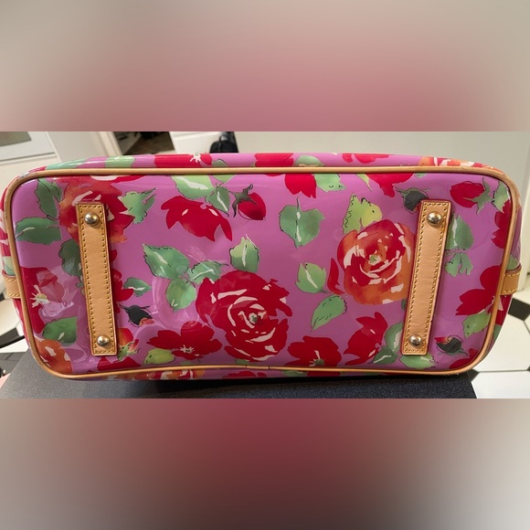 Dooney & Bourke Rose Garden Pink Leisure Bag - Picture 3 of 7